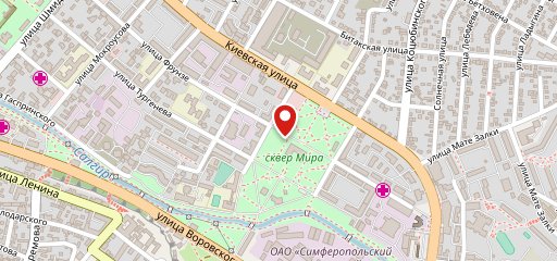 Парк Платан на карте