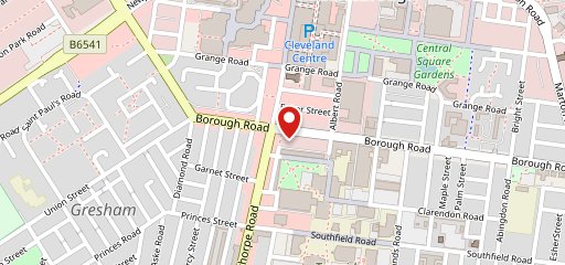 Cafe R Middlesbrough на карте
