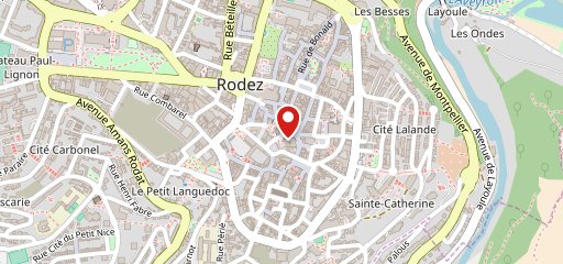 Cafés Ruthéna Boutique Rodez на карте