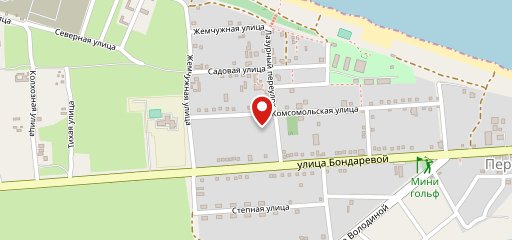 Старая лодка на карте