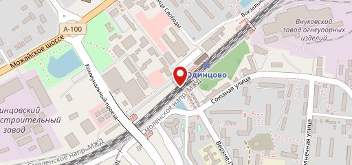 Столовая на карте