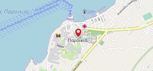 Cafe Symposium Paros на карте