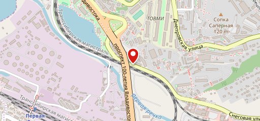 Столовая на карте
