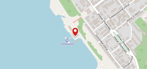 У Причала на карте