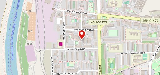 Веселый пончик на карте