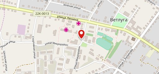 Ветлуга на карте