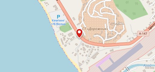 Кафе "Волна" на карте