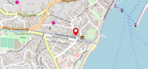 Чебуречная Ялта на карте