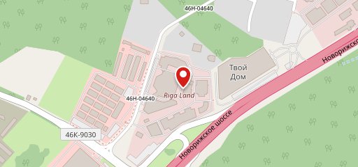 Кафетера на карте