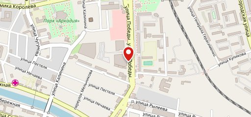 Кафетерий и столовая на карте