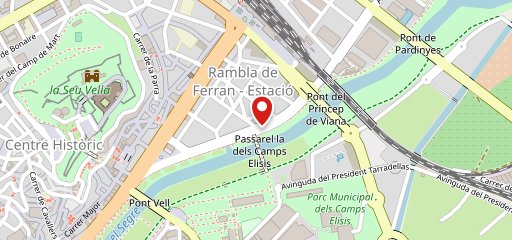 Restaurant Lleida на карте