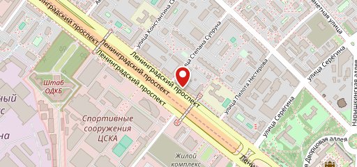 Кафетерий на карте