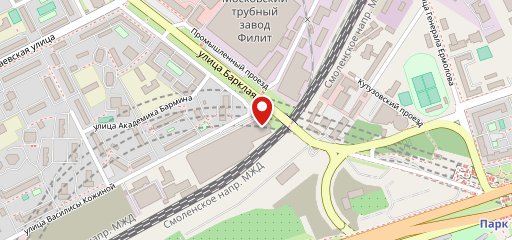 Кафетерий на карте