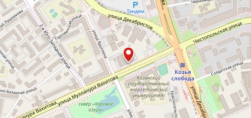 Кафетерий на ул. Декабристов, 116 на карте