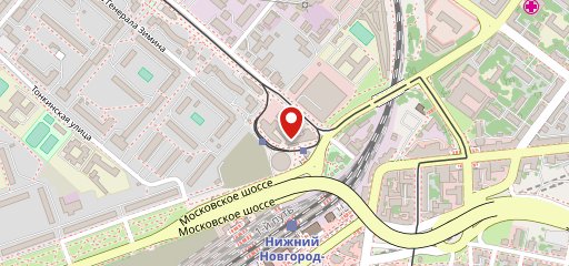 Кафетерий на ул. Гордеевская на карте