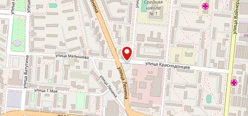 Кафетерий на ул. Ленина на карте