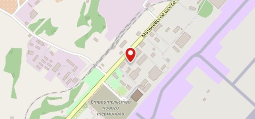 Кафетерий на Матвеевском шоссе на карте