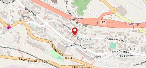 Caffe bar Cardinalis Rijeka на карте
