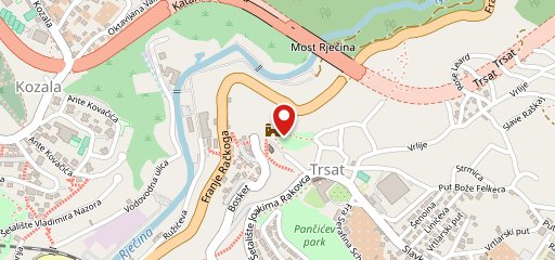 Caffe bar Gradina на карте