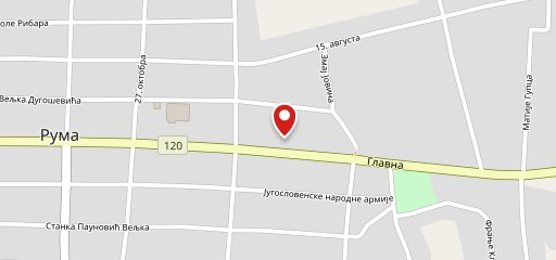Кафић Под Липом на карте