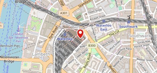 Caffe Ritazza London Waterloo на карте