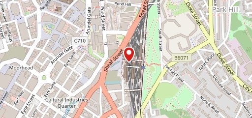 Caffe Ritazza Sheffield на карте