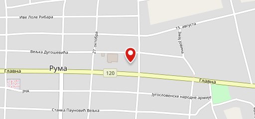 Caffe Siesta Ruma на карте