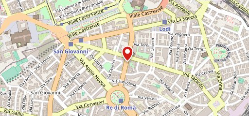 Cala Luna Ristorante Roma на карте