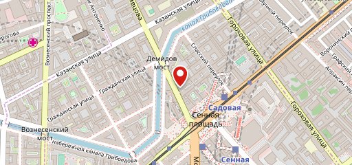 Каледонский лес на карте