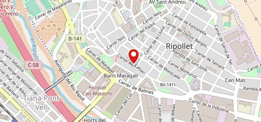 CALVARI PIZZA RIPOLLET на карте