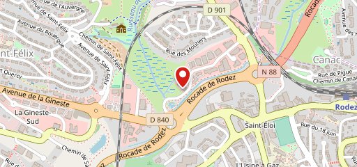 Campanile Rodez на карте