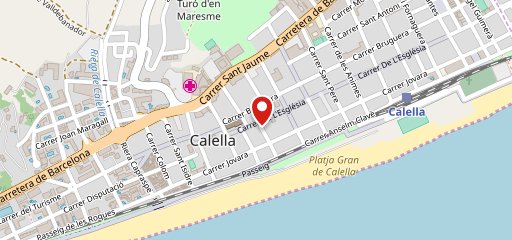 Snack Bar Canigo Calella на карте