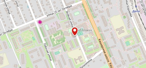 Столовая № 1 на карте