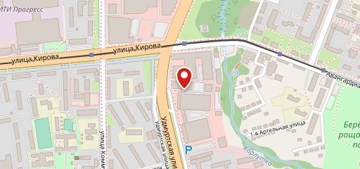 Столовая на карте