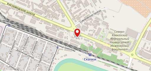 Столовая №1 Квс на карте