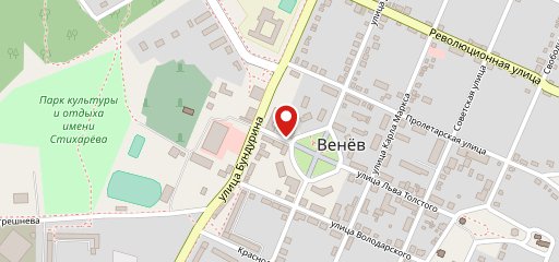Столовая № 1 на карте
