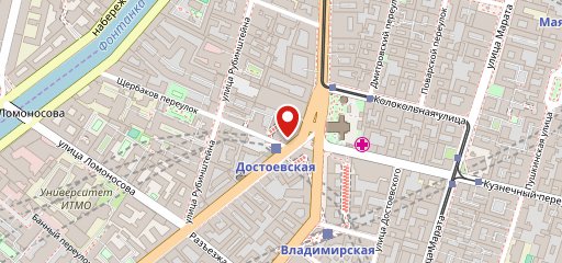 Столовая № 1 на карте
