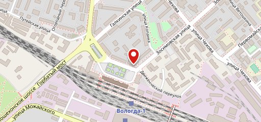 Столовая на карте