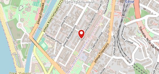 Столовая на карте