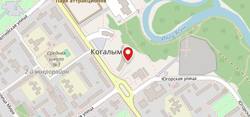 Столовая № 4 на карте