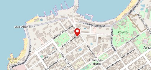 Столовая на карте