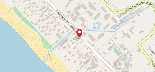Столовая на карте