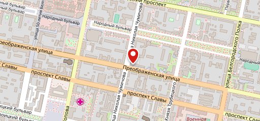 Столовая на карте
