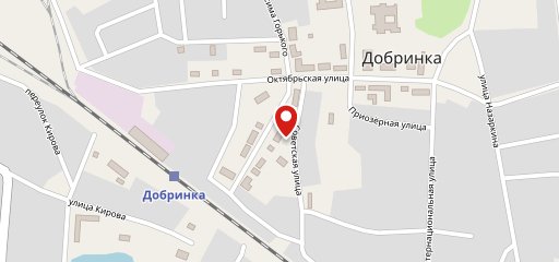 Столовая на карте