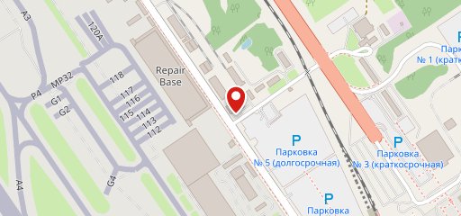 Столовая на карте