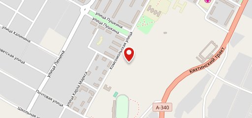 Столовая на карте
