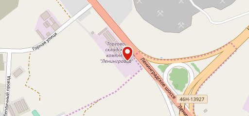 Ленинградка на карте