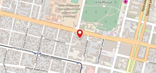 Столовая на карте