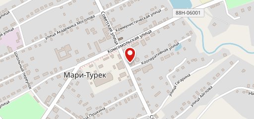 Столовая на карте