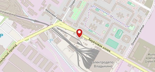 Столовая на карте